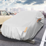 Funda de coche para automóviles de 185 pulgadas, protección contra lluvia, sol, rayos UV, ajuste universal sedán Toyota Corolla