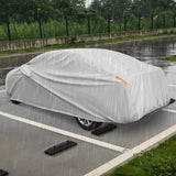 Funda de coche para automóviles de 185 pulgadas, protección contra lluvia, sol, rayos UV, ajuste universal sedán Toyota Corolla