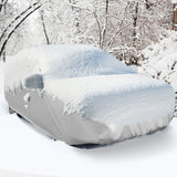 Funda de coche para automóviles de 185 pulgadas, protección contra lluvia, sol, rayos UV, ajuste universal sedán Toyota Corolla