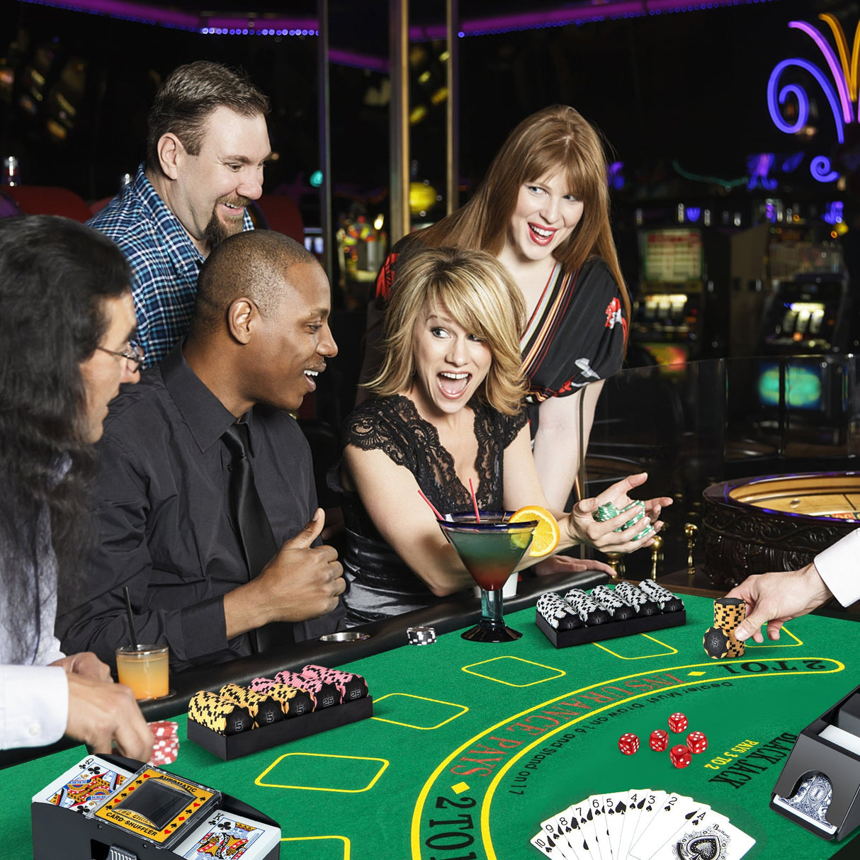 Fichas de póker de 14 gramos, 300 piezas, juego de fichas de póker para casino, color negro
