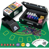 Fichas de póker de 14 gramos, 300 piezas, juego de fichas de póker para casino, color negro