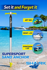 SuperSport 3.0 Anchor by SandShark - Adjusts 29"-48"