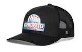 Chicago Windy City Trucker Hat  |  Cityscape Snapback