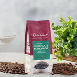 Café de hierbas de achicoria con menta y chocolate