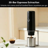 Máquina de espresso portátil Citaly GO-1, calentamiento rápido automático, carga rápida PD 3.0, 3*2500mAh, compatible con cápsulas y café molido