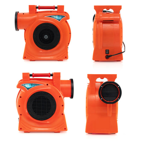 Soplador de aire comercial de 1500 W y 2 HP para casa inflable gigante de exterior