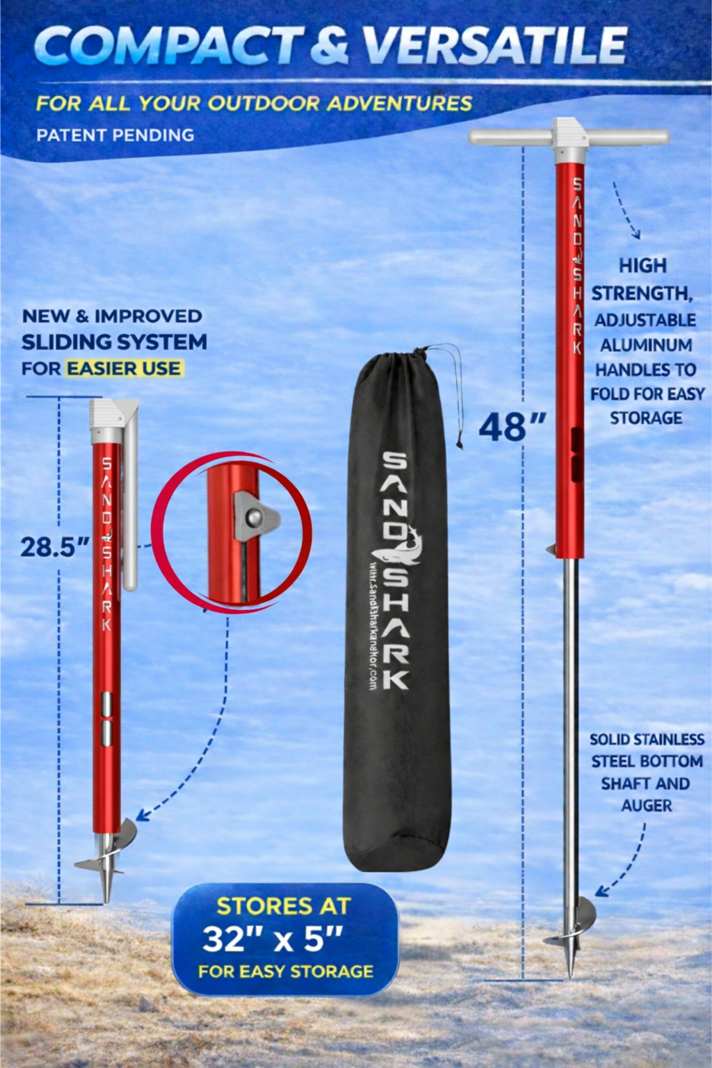 Ultimate Large - Hélice de primera calidad para barcos y pontones, de acero inoxidable (29"-48", caja)