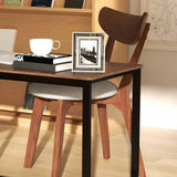 Juego de comedor moderno completo: paquete de mesa y 5 sillas de comedor - Elegante, cómodo y duradero