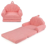 Sofá Infantil Convertible 2 en 1 Silla Plegable para Niños Pequeños