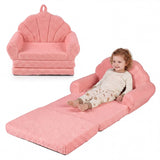 Sofá Infantil Convertible 2 en 1 Silla Plegable para Niños Pequeños