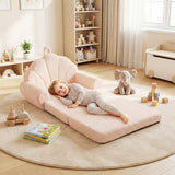 Sofá Infantil Convertible 2 en 1 Silla Plegable para Niños Pequeños