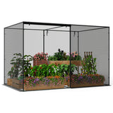Jaulas de cultivo con 6 estacas para plantas de jardín