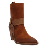 Dingo Songbird - Botas vaqueras de ante para mujer