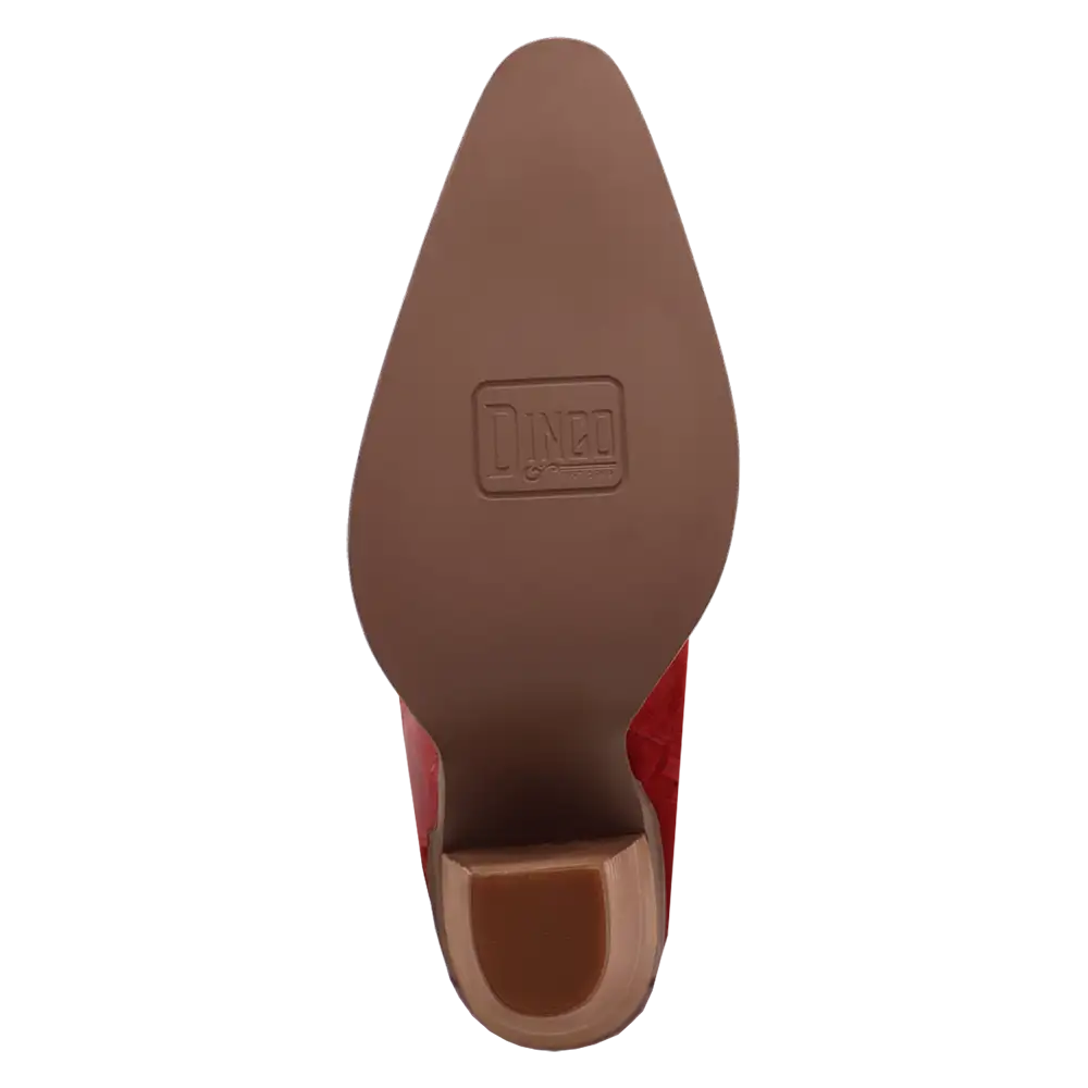 Dingo Songbird - Botas vaqueras de ante para mujer