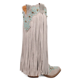 Botas vaqueras de mujer Dingo Tequila Sunrise de piel de ante