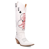 Dingo King of Clubs - Botas vaqueras de cuero para mujer
