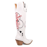 Dingo King of Clubs - Botas vaqueras de cuero para mujer