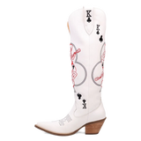 Dingo King of Clubs - Botas vaqueras de cuero para mujer
