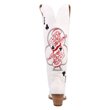Dingo King of Clubs - Botas vaqueras de cuero para mujer