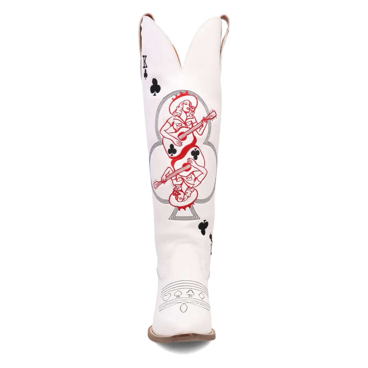 Dingo King of Clubs - Botas vaqueras de cuero para mujer