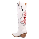 Dingo King of Clubs - Botas vaqueras de cuero para mujer