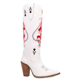 Botas de vaquera de cuero Dingo Ace of Spades para mujer