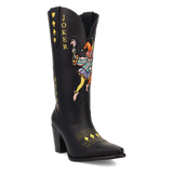 Dingo Joker - Botas vaqueras de cuero para mujer