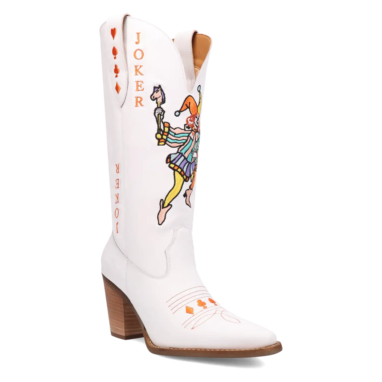 Dingo Joker - Botas vaqueras de cuero para mujer