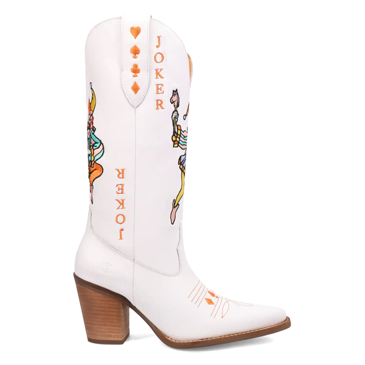 Dingo Joker - Botas vaqueras de cuero para mujer
