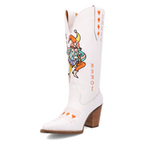 Dingo Joker - Botas vaqueras de cuero para mujer