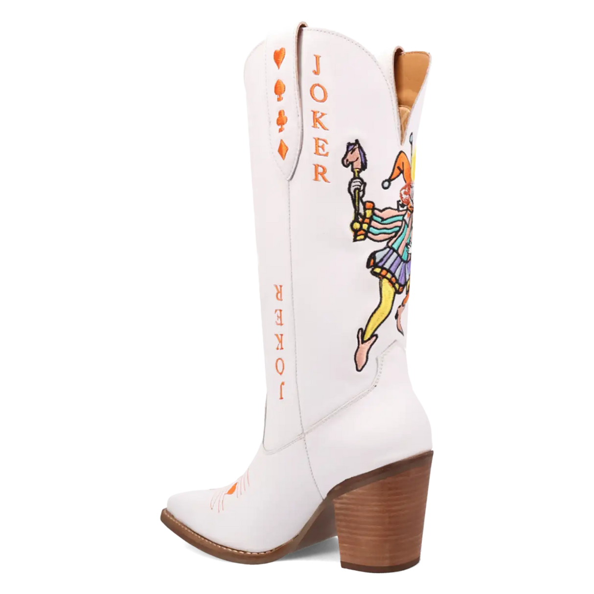 Dingo Joker - Botas vaqueras de cuero para mujer