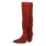 Dingo Twister - Women's Suede Leather Cowgirl Boots