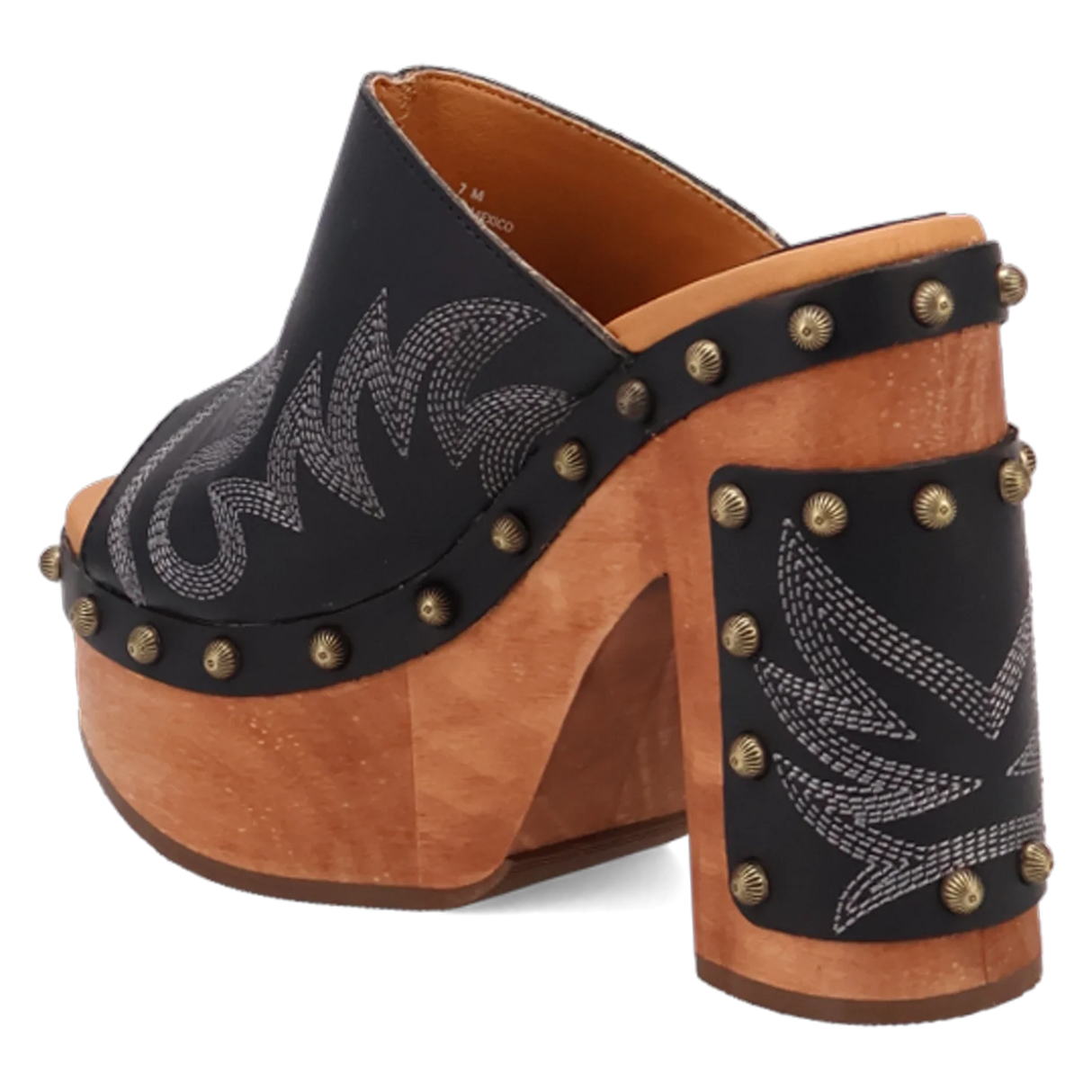 Dingo Free Spirit - Sandalias de madera para mujer