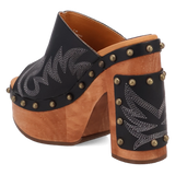Dingo Free Spirit - Sandalias de madera para mujer