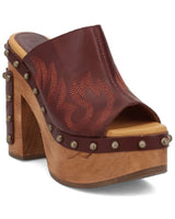 Dingo Free Spirit - Sandalias de madera para mujer