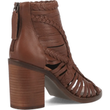 Dingo Jeezy - Bota vaquera de cuero para mujer (liquidación)