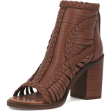 Dingo Jeezy - Bota vaquera de cuero para mujer (liquidación)