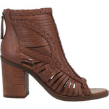 Dingo Jeezy - Bota vaquera de cuero para mujer (liquidación)