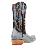 Botas vaqueras de avestruz de pluma completa Dan Post Brady para hombre