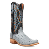 Botas vaqueras de avestruz de pluma completa Dan Post Brady para hombre