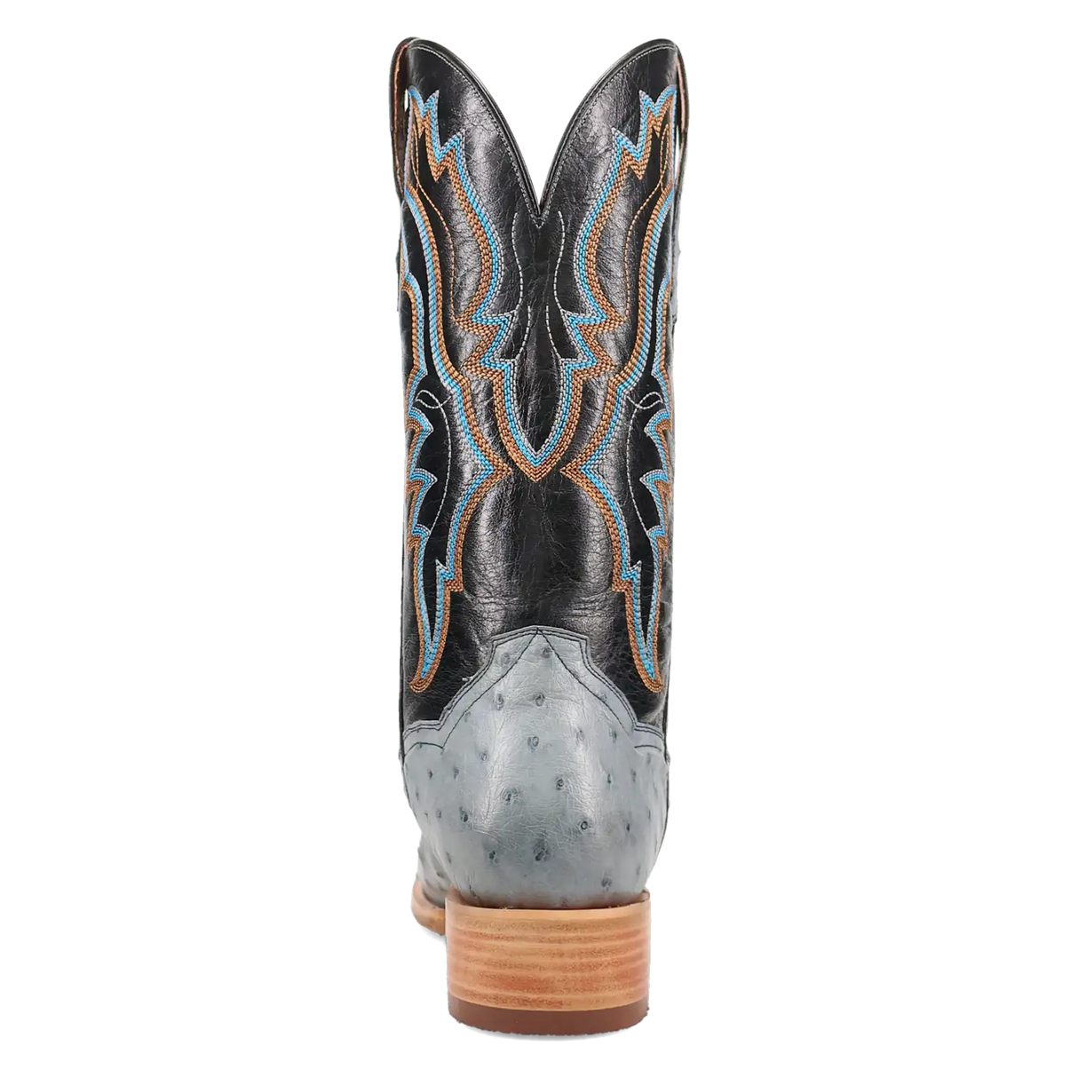 Botas vaqueras de avestruz de pluma completa Dan Post Brady para hombre