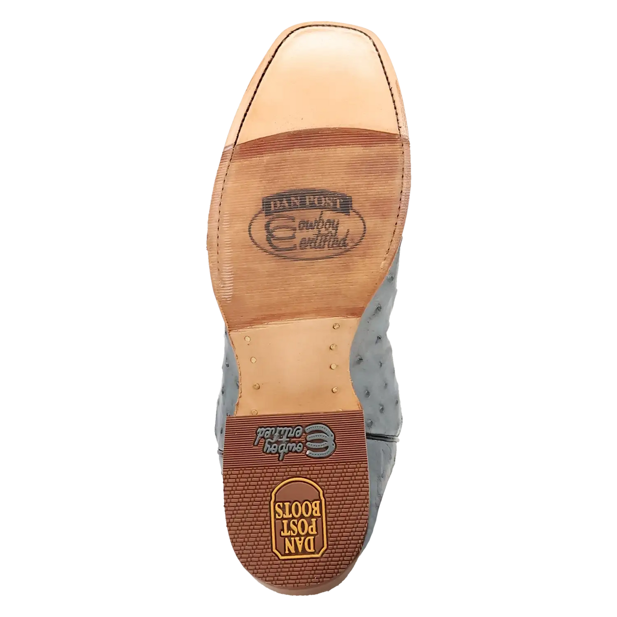 Botas vaqueras de avestruz de pluma completa Dan Post Brady para hombre