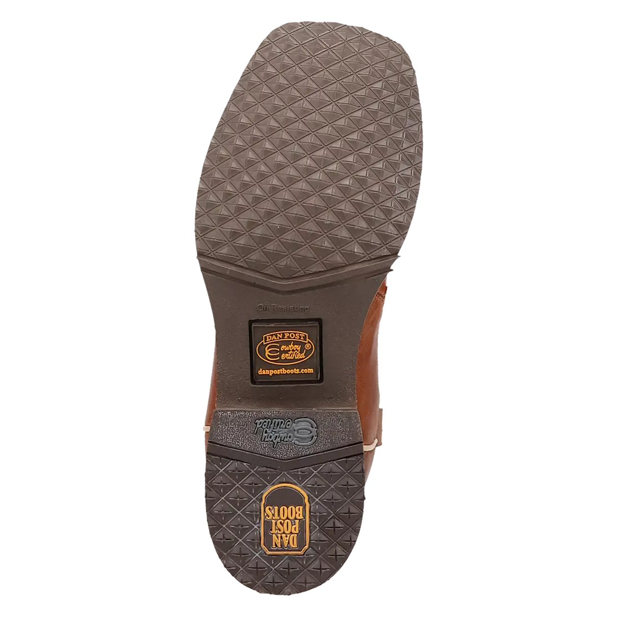 Dan Post Martel - Men's Ostrich Skin Leather Cowboy Boots