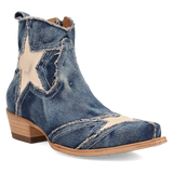 Dan Post Stardust - Botines vaqueros de mezclilla para mujer