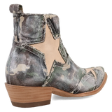Dan Post Stardust - Botines vaqueros de mezclilla para mujer
