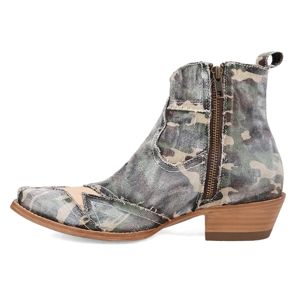 Dan Post Stardust - Botines vaqueros de mezclilla para mujer