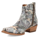 Dan Post Stardust - Botines vaqueros de mezclilla para mujer