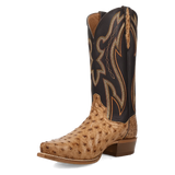 Dan Post Grit - Men's Ostrich Leather Cowboy Boots