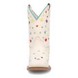 Dan Post Starlett - Botas de vaquera de cuero para niña pequeña / niña grande