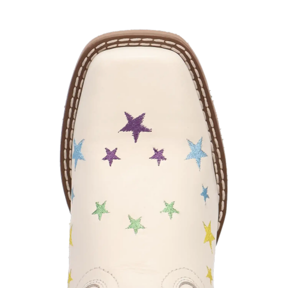 Dan Post Starlett - Botas de vaquera de cuero para niña pequeña / niña grande
